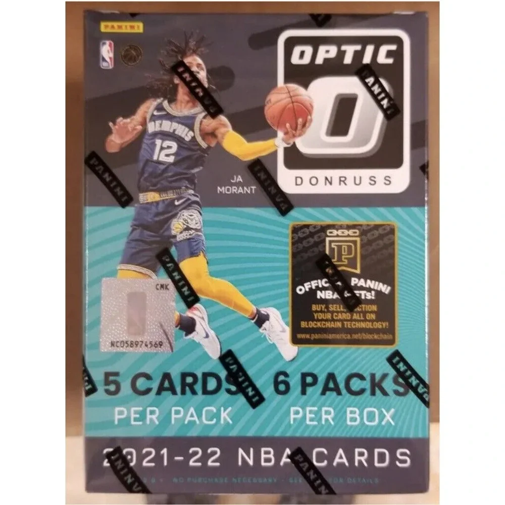 2021-22 Donruss Optic NBA Basketball Blaster Box Sealed 6 pks 30‎ Cards